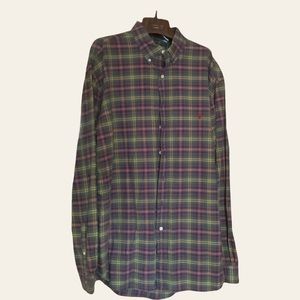 Ralph Lauren Button-Up Long-Sleeve Shirt Size 3XLT